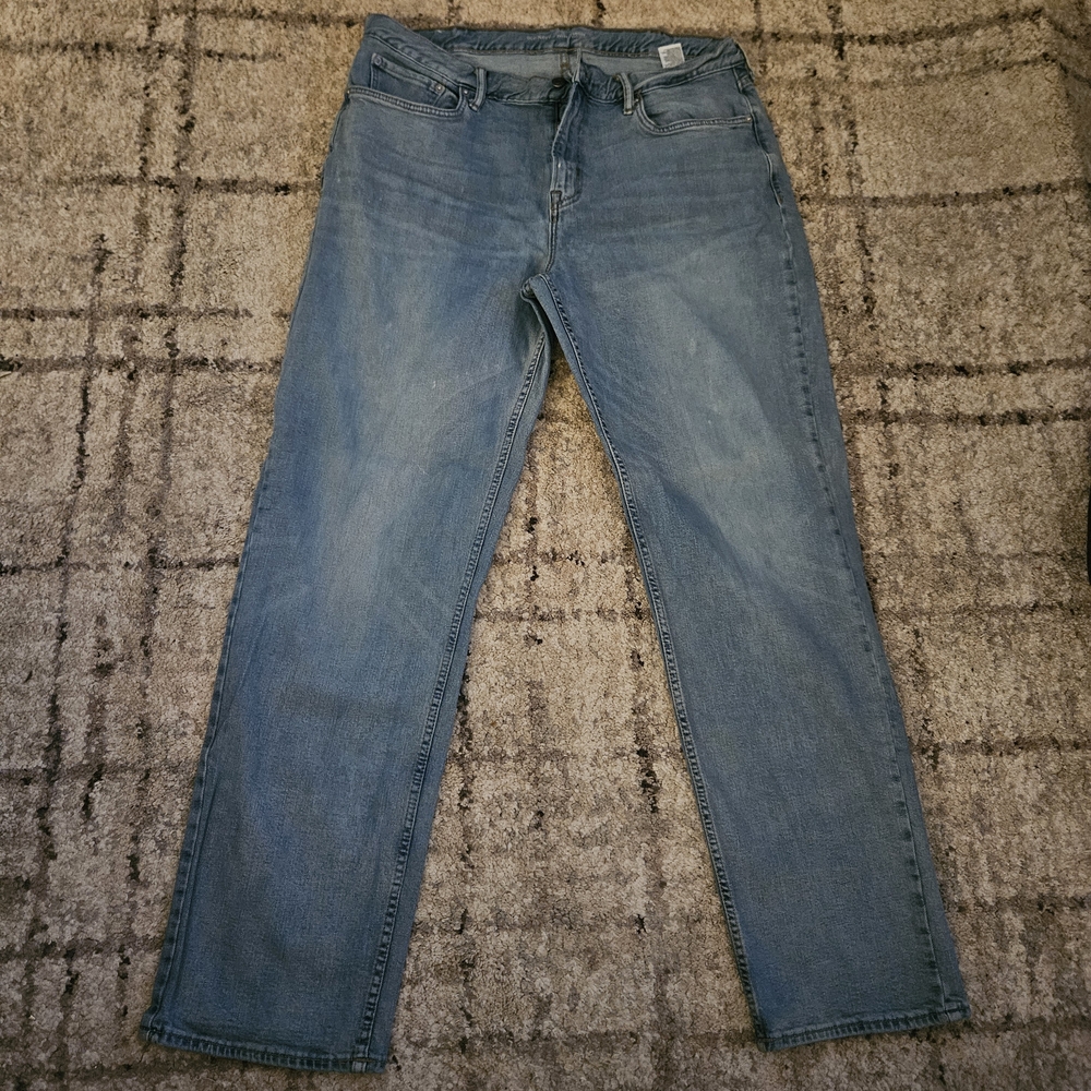 Old Navy Men's Light Blue Straight Jeans